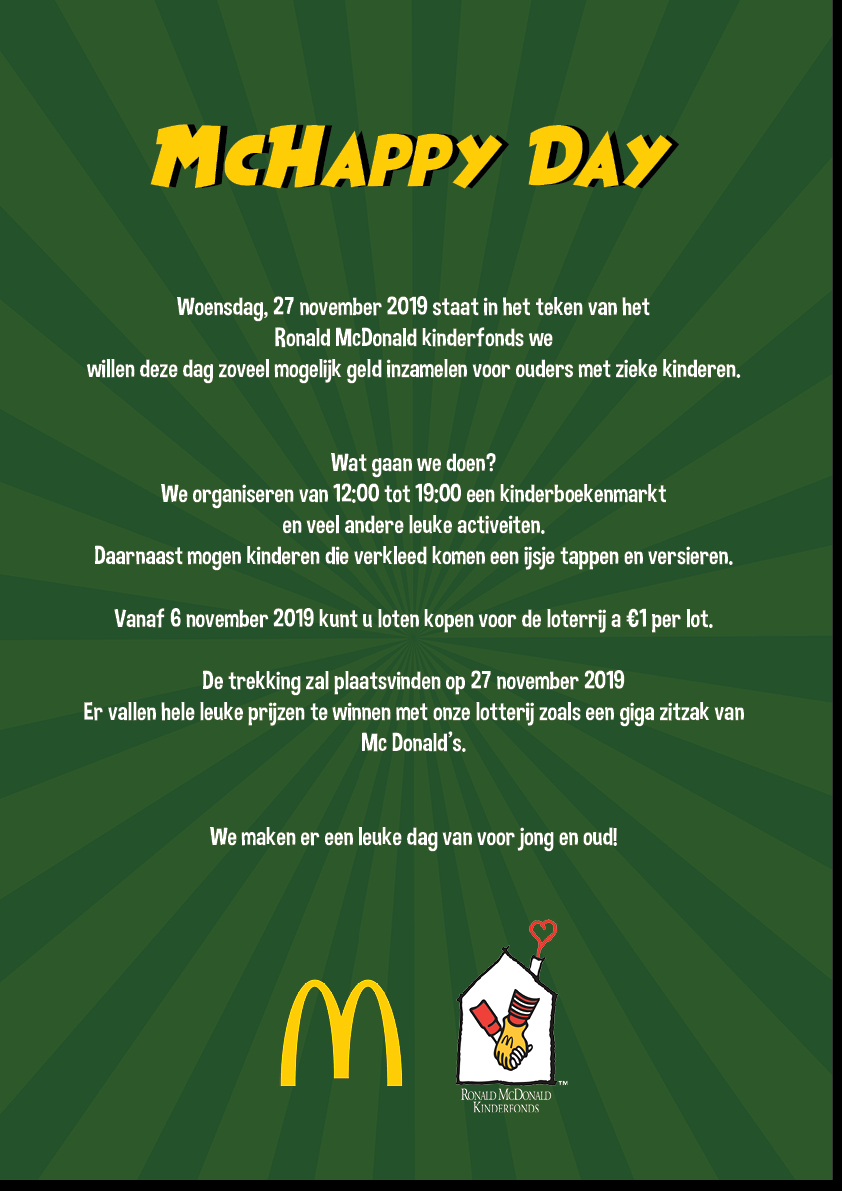 Mchappy day poster